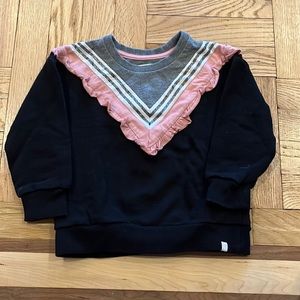 Sovereign Code ruffled sweatshirt